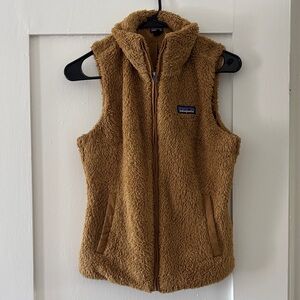 Patagonia Tan Sherpa Vest